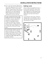 Preview for 41 page of Miele Novotronic W 1930 Operating Instructions Manual