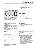 Preview for 19 page of Miele Novotronic W 1930i Operating Instructions Manual