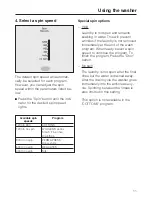 Preview for 11 page of Miele NOVOTRONIC W 1966 Operating Instructions Manual