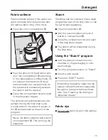 Preview for 15 page of Miele NOVOTRONIC W 1966 Operating Instructions Manual