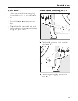 Preview for 43 page of Miele NOVOTRONIC W 1966 Operating Instructions Manual