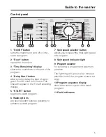 Preview for 5 page of Miele NOVOTRONIC W 1986 Operating Instructions Manual