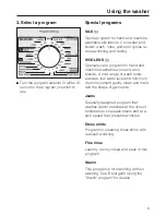 Preview for 9 page of Miele NOVOTRONIC W 1986 Operating Instructions Manual