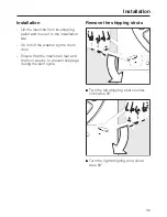 Preview for 43 page of Miele NOVOTRONIC W 1986 Operating Instructions Manual