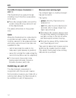 Preview for 12 page of Miele SEB 217 Operating Instructions Manual