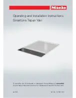 Preview for 1 page of Miele SmartLine CS 7632 Operating And Installation Instructions