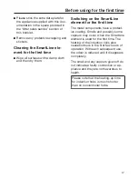 Preview for 17 page of Miele SmartLine CS 7632 Operating And Installation Instructions