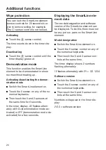 Preview for 26 page of Miele SmartLine Tepan Yaki CS 7632 Operating And Installation Instructions