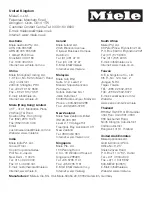 Preview for 63 page of Miele SmartLine Tepan Yaki CS 7632 Operating And Installation Instructions