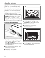 Preview for 24 page of Miele T 270 C Operating Instructions Manual