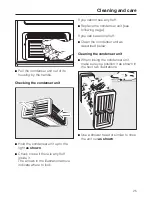 Preview for 25 page of Miele T 270 C Operating Instructions Manual