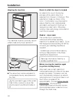 Preview for 38 page of Miele T 4622 C Operating Instructions Manual