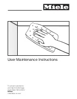 Preview for 29 page of Miele T 9822 Operating Instructions Manual