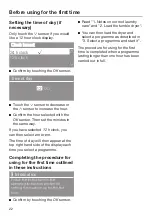 Preview for 22 page of Miele tmr640wp Operating Instructions Manual