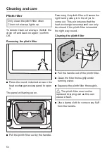 Preview for 50 page of Miele tmr640wp Operating Instructions Manual