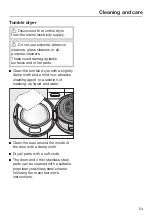 Preview for 53 page of Miele tmr640wp Operating Instructions Manual