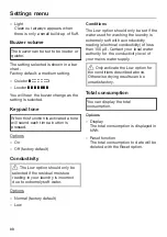 Preview for 88 page of Miele tmr640wp Operating Instructions Manual