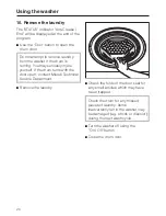 Preview for 20 page of Miele Touchtronic W 1119 Operating Instructions Manual