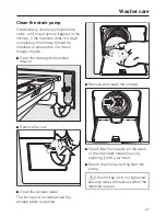 Preview for 27 page of Miele Touchtronic W 1119 Operating Instructions Manual
