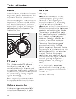 Preview for 40 page of Miele Touchtronic W 1119 Operating Instructions Manual