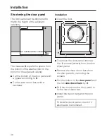 Preview for 50 page of Miele Touchtronic W 1119 Operating Instructions Manual