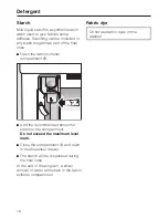 Preview for 18 page of Miele W 1203 WASHING MACHINE Operating Instructions Manual