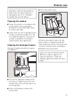 Preview for 23 page of Miele W 1203 WASHING MACHINE Operating Instructions Manual