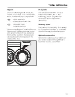 Preview for 37 page of Miele W 1203 WASHING MACHINE Operating Instructions Manual