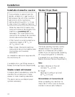 Preview for 48 page of Miele W 1203 WASHING MACHINE Operating Instructions Manual