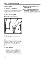 Preview for 18 page of Miele W 149 Operating Instructions Manual