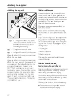 Preview for 22 page of Miele W 149 Operating Instructions Manual