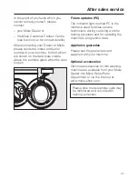 Preview for 41 page of Miele W 1613 Operating Instructions Manual