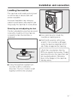 Preview for 47 page of Miele W 1613 Operating Instructions Manual