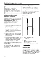 Preview for 48 page of Miele W 1613 Operating Instructions Manual