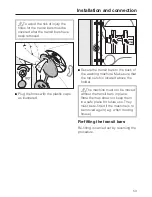 Preview for 53 page of Miele W 1945 Operating Instructions Manual