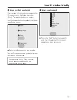 Preview for 19 page of Miele W 3370 Operating Instructions Manual