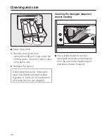 Preview for 38 page of Miele W 3370 Operating Instructions Manual