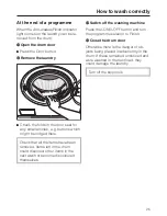 Preview for 25 page of Miele W 340 Operating Instructions Manual