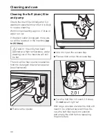 Preview for 36 page of Miele W 340 Operating Instructions Manual