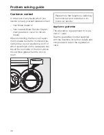 Preview for 46 page of Miele W 340 Operating Instructions Manual