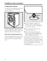 Preview for 52 page of Miele W 340 Operating Instructions Manual