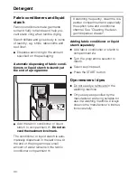 Preview for 30 page of Miele W 360 WPS Operating Instructions Manual