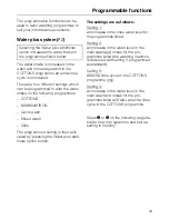 Preview for 33 page of Miele W 360 WPS Operating Instructions Manual