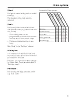 Preview for 23 page of Miele W 5903 WPS Operating Instructions Manual