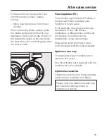 Preview for 49 page of Miele W 5903 WPS Operating Instructions Manual