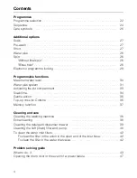 Preview for 4 page of Miele W 828 Operating Instructions Manual