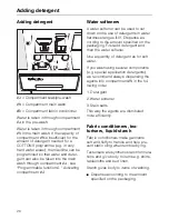 Preview for 20 page of Miele W 828 Operating Instructions Manual