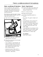 Preview for 15 page of Miele W 916 Operating Instructions Manual