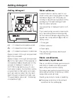 Preview for 20 page of Miele W 989i wps Operating Instructions Manual