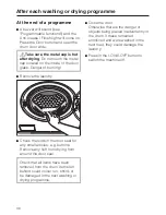 Preview for 36 page of Miele WT 945 S WPS Operating Instructions Manual